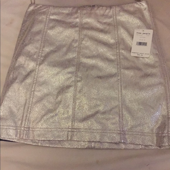 Free People Dresses & Skirts - Silver Skirt